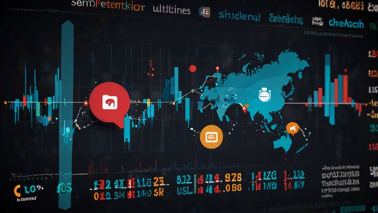 Professional social media analytics center with ROI tracking displays, campaign performance metrics, and marketing effectiveness monitoring